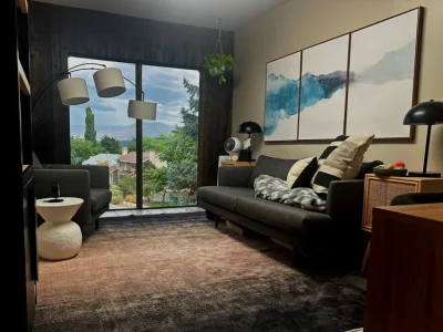 Inside a therapy room